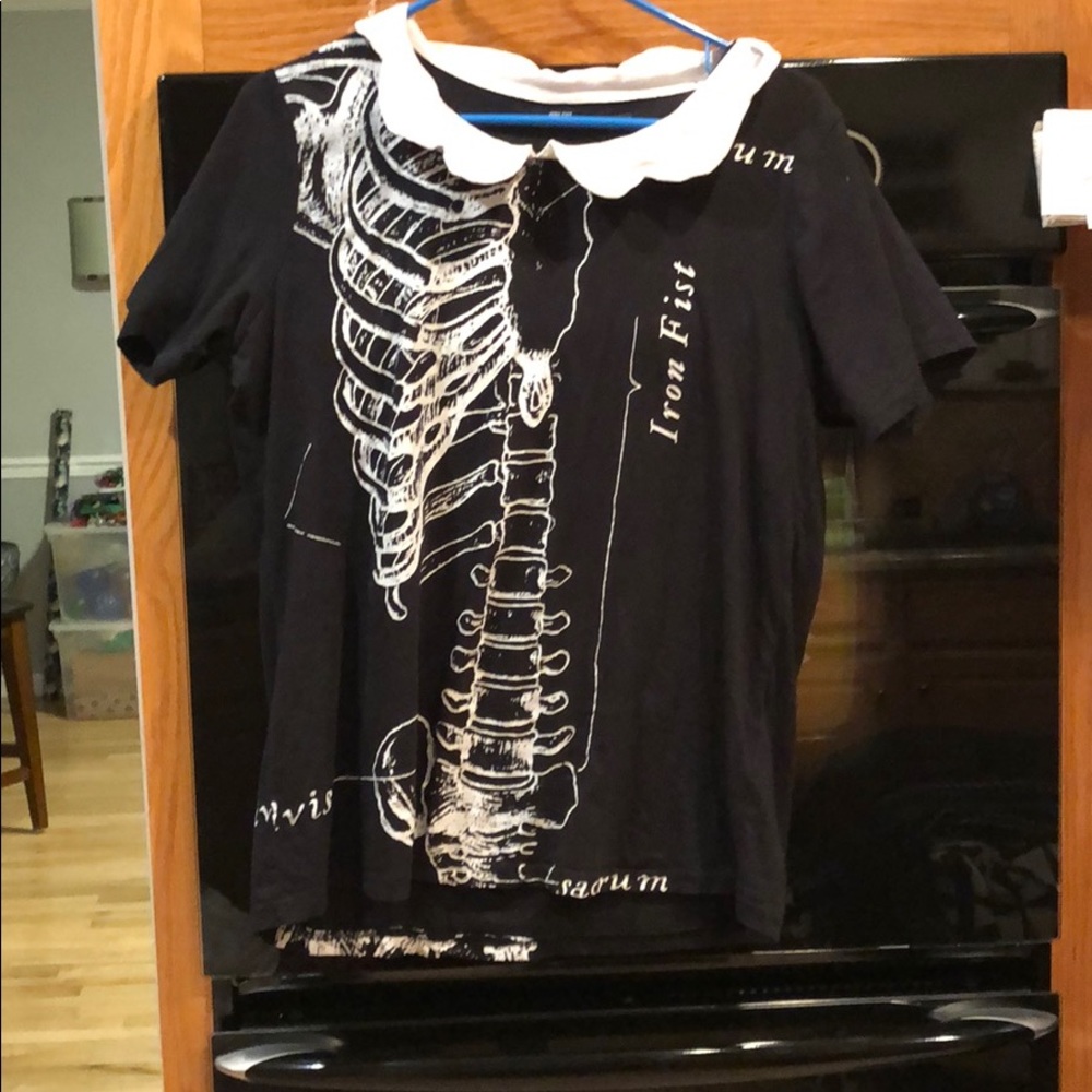 Iron Fist Skeleton Collar shirt